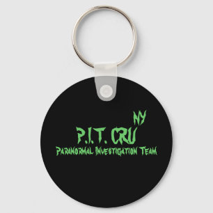 Llavero P.I.T. CRU, NY, Equipo de Investigación Paranormal