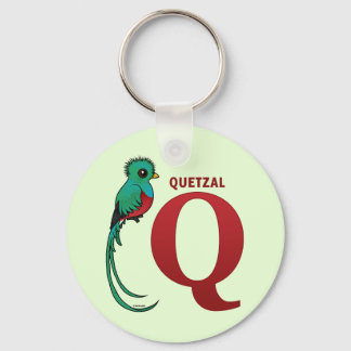 Llavero P para Quetzal