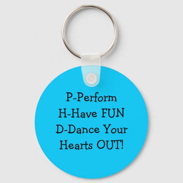 Llavero P-PerformH-Have FUND-Dance Your Hearts OUT! (Anverso)