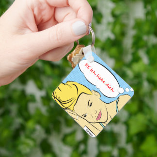 Llavero P.S ich liebe dich Keychain