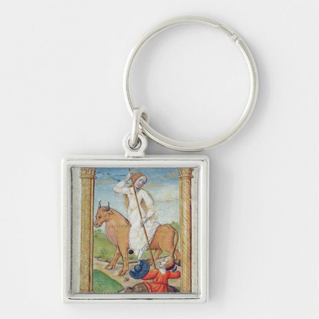 Llavero Paciencia contra cólera (Frente)