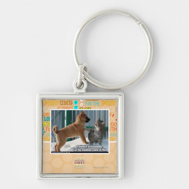 Llavero Paciencia, saltamontes (Frente)