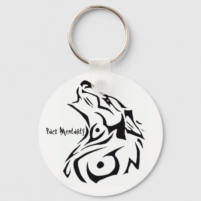 Llavero Pack Mentality Official Keychain. (Anverso)