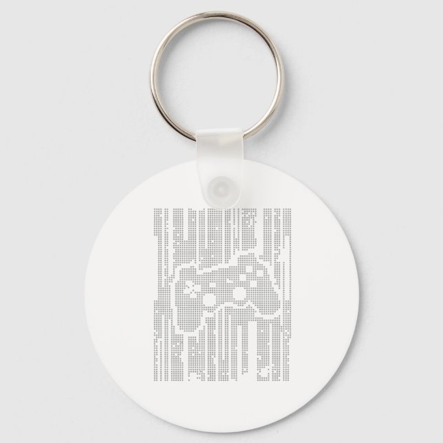 Llavero Pad de matriz - Juego de video para videojuegos de (Anverso)