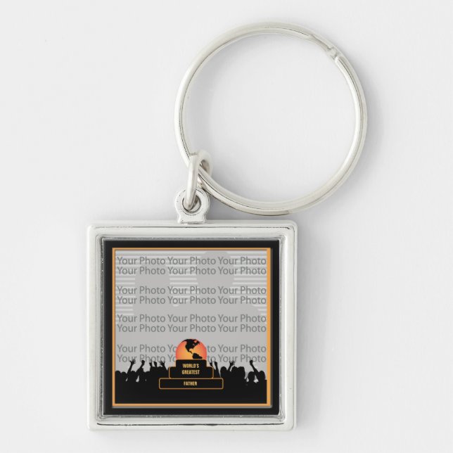 Llavero Padre alentando a la mayor cadena de claves del mu (Frente)