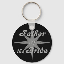 Llavero Padre de la cadena de claves de novia