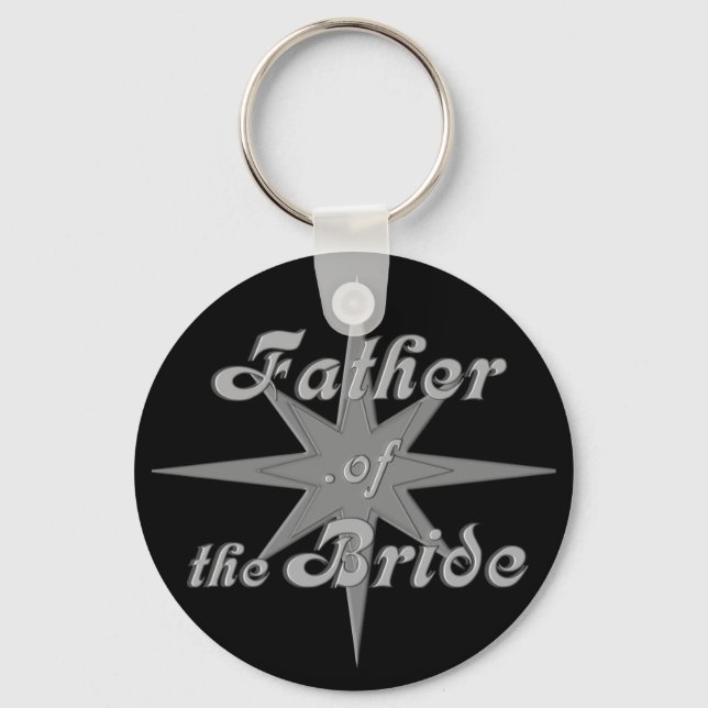 Llavero Padre de la cadena de claves de novia (Anverso)