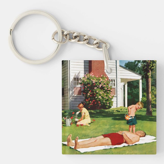 Llavero Padre de riego (Frente)