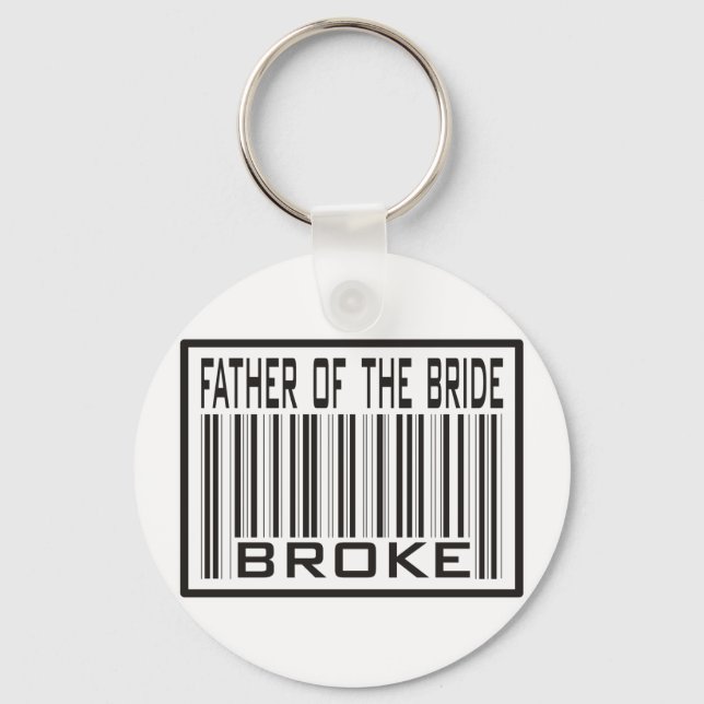 Llavero Padre del Broke de Novias (Anverso)