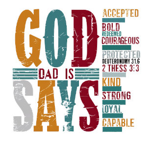 Llavero Padre Dios dice