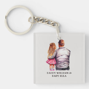 Llavero Padre e hija personalizados (5)