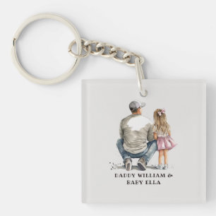 Llavero Padre e Hija Personalizados (5)