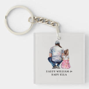Llavero Padre e hija personalizados (7)