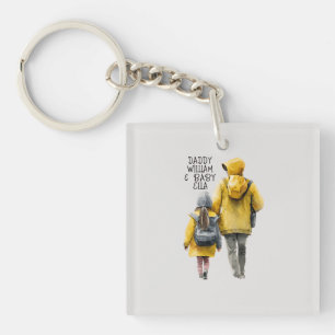 Llavero Padre e hijas personalizados (15)