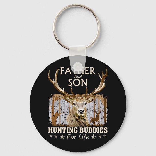 Llavero Padre E Hijo Cazando A Los Buddies Por La Vida Caz (Anverso)