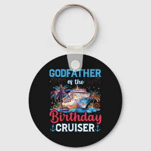 Llavero Padrino Del Crucero De Cumpleaños Divertido Cumple