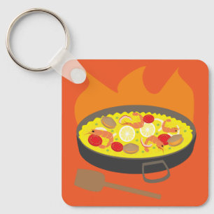 Llavero Paella
