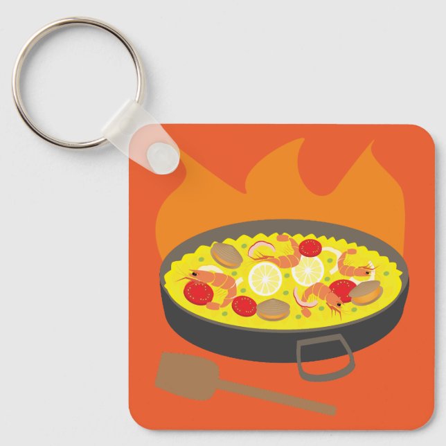 Llavero Paella (Anverso)