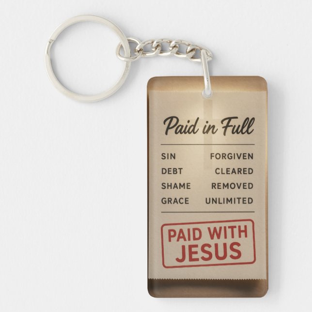 Llavero Pagado íntegramente (Frente)