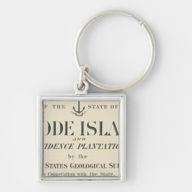 Llavero Página de título Álticas de Rhode Island (Frente)