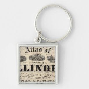 Llavero Página de título Atlas del Estado de Illinois