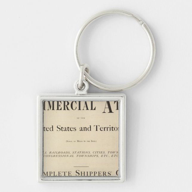 Llavero Página de título Nuevo atlas comerciales (Frente)