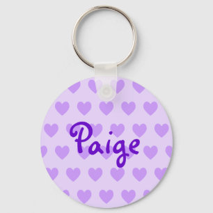 Llavero Paige en morado