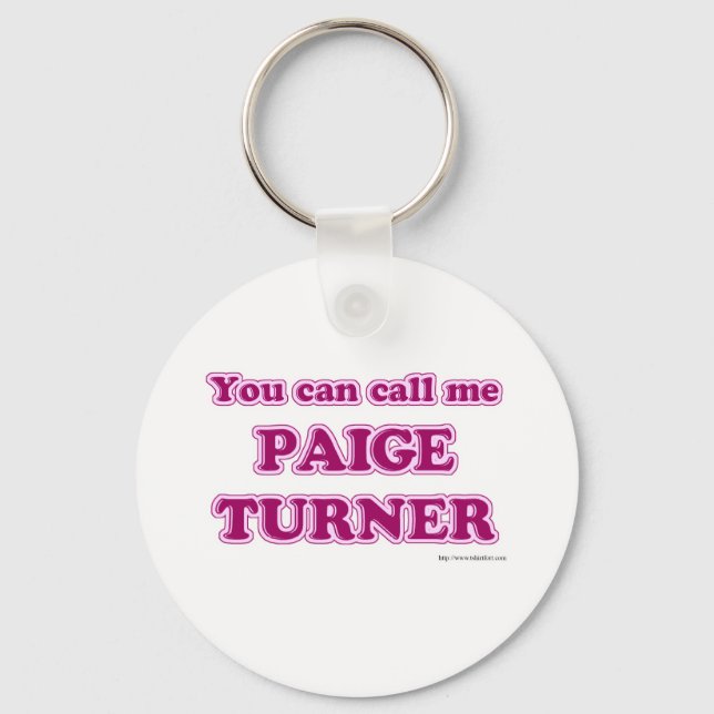 Llavero Paige Turner (Anverso)