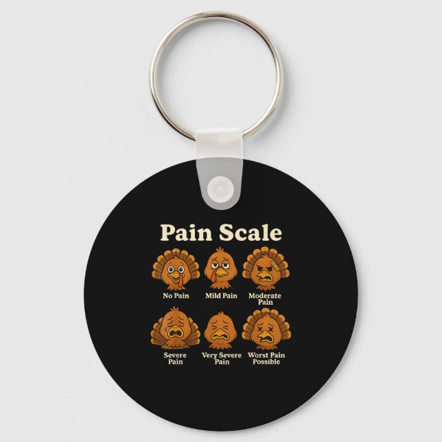 Llavero Pain Scale Pumpkin Pain Essment Trauma Nurse Hallo (Anverso)
