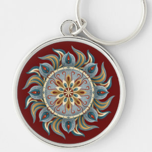 Llavero Painterly Mandala