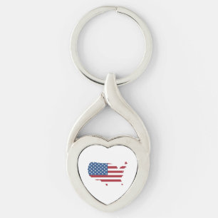 Llavero País americano Bandera nacional