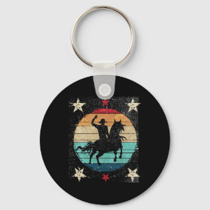 Llavero País de equitación retro Riding de caballos Occide