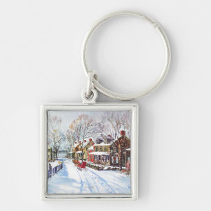 Llavero País de las maravillas del invierno