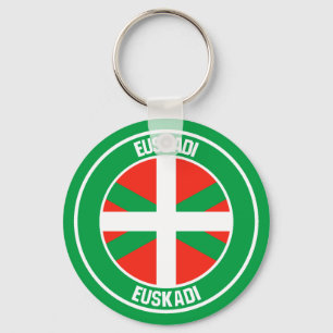 Llavero País Vasco Round Emblem