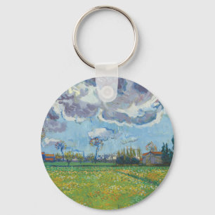 Llavero Paisaje bajo la tormenta Sky Vincent Gogh