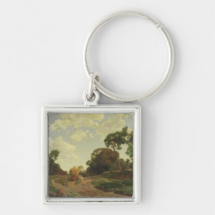 Llavero Paisaje con Haywagon, c.1858