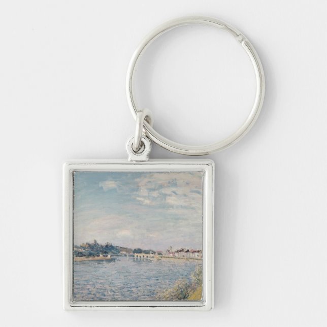 Llavero Paisaje de Alfred Sisley el | (Frente)