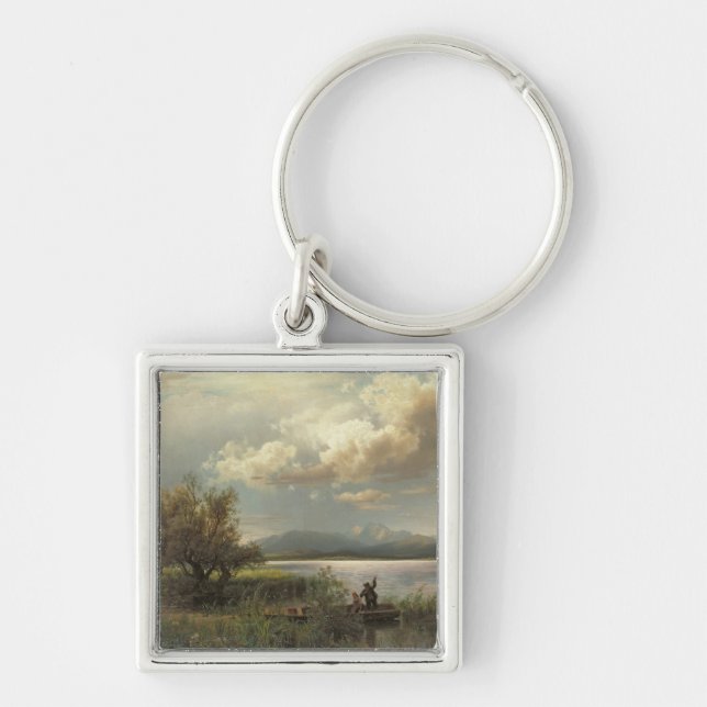 Llavero Paisaje de Baviera, 1856 (Frente)