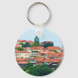Llavero Paisaje de la ciudad de Georgia