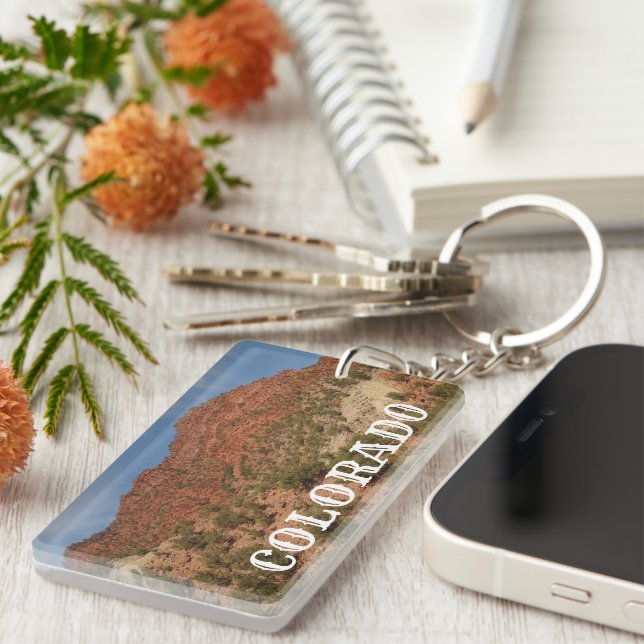 Llavero Paisaje de las rocas rojas de Colorado (Frente Derecha)