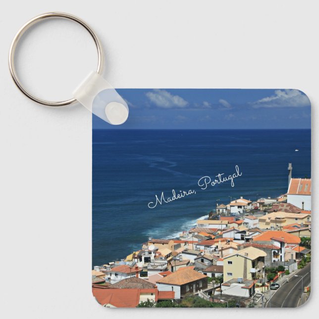 Llavero Paisaje de Madeira, Portugal (Anverso)