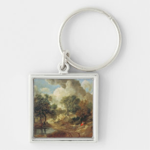 Llavero Paisaje de Thomas Gainsborough  Suffolk, 1748
