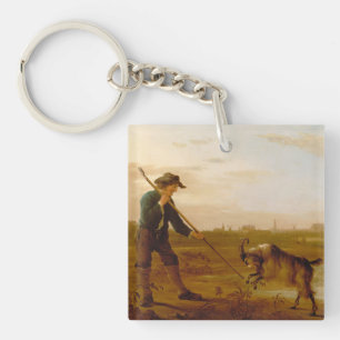 Llavero Paisaje del ganado vacuno Aelbert Cuyp