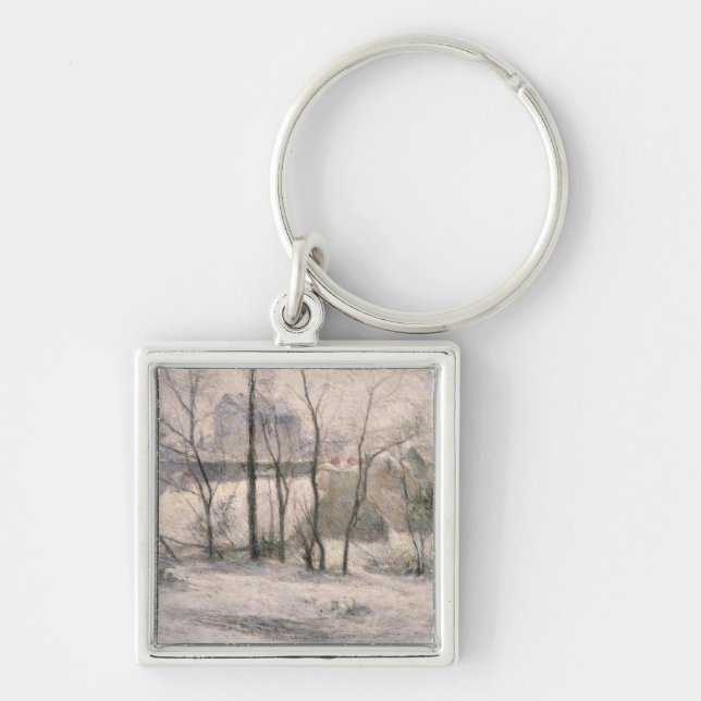 Llavero Paisaje del invierno, 1879 (Frente)