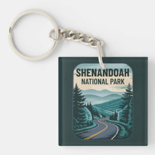 Llavero Paisaje del Parque Nacional Shenandoah