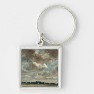 Llavero Paisaje extenso de John Constable el con clo