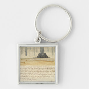 Llavero Paisaje ideal con el texto, 1526