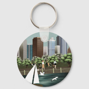 Llavero Paisaje urbano
