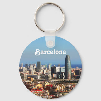 Llavero Paisaje urbano de Barcelona