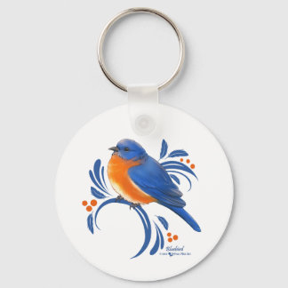 Llavero Pájaro azul